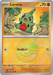 Larvitar (Poke Ball Pattern) - 047/131 - Common - Reverse Holo