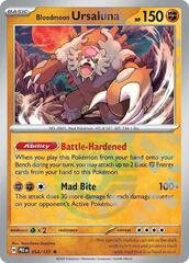 Bloodmoon Ursaluna (Master Ball Pattern) - 054/131 - Rare - Reverse Holo