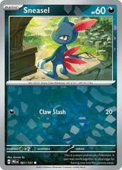 Sneasel (Master Ball Pattern) - 061/131 - Common - Reverse Holo