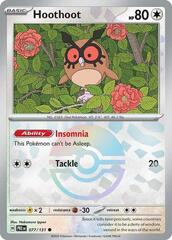 Hoothoot (Poke Ball Pattern) - 077/131 - Common - Reverse Holo