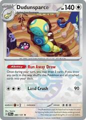 Dudunsparce (Master Ball Pattern) - 080/131 - Rare - Reverse Holo