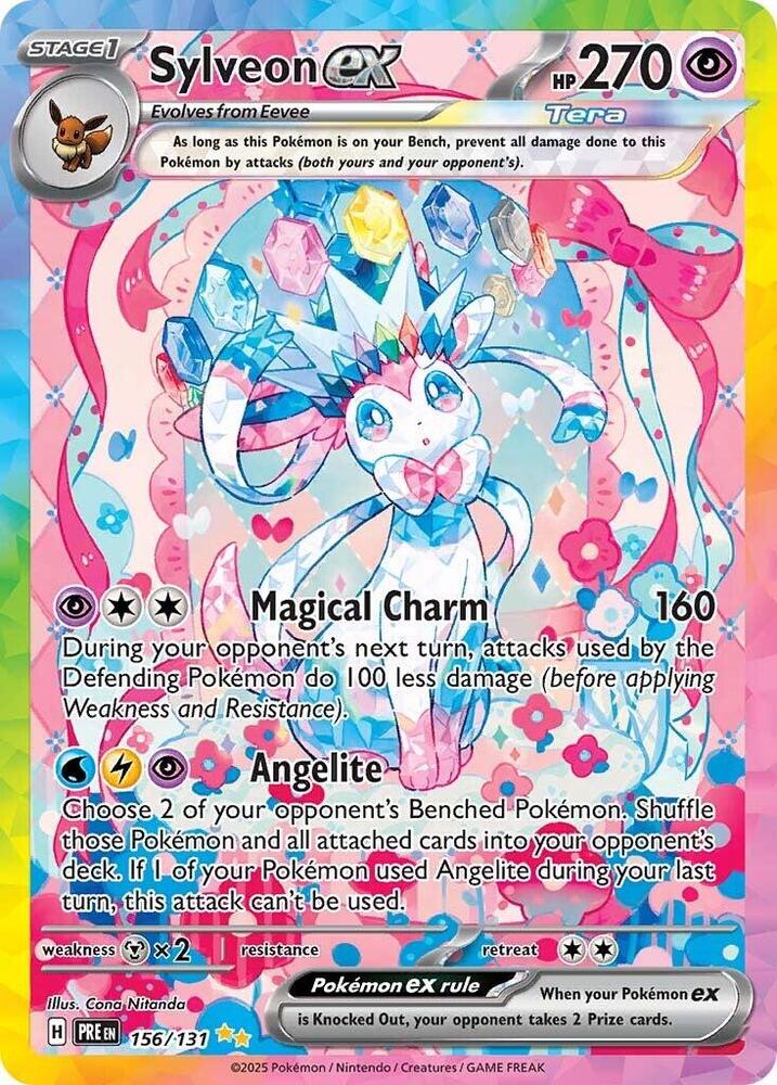 Sylveon ex - 156/131 - Special Illustration Rare