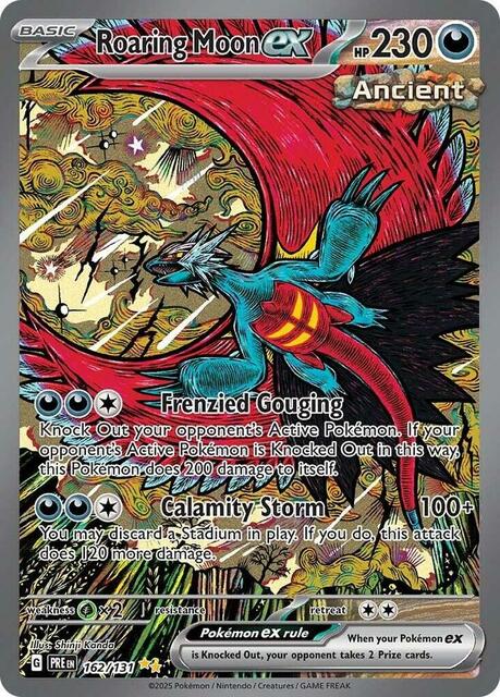 Roaring Moon ex - 162/131 - Special Illustration Rare