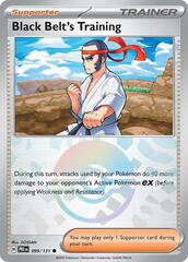 Black Belt's Training (Poke Ball Pattern) - 099/131 - Common - Reverse Holo