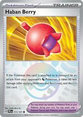 Haban Berry (Poke Ball Pattern) - 111/131 - Common - Reverse Holo