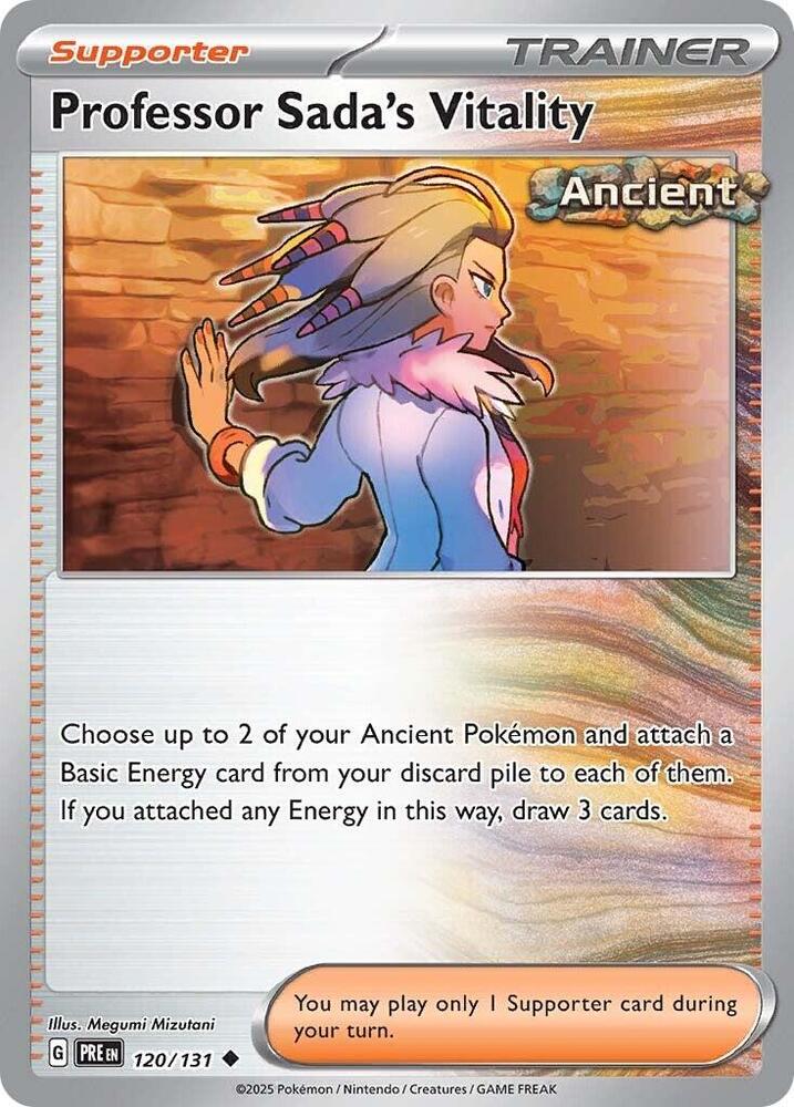 Professor Sadas Vitality - 120/131 - Uncommon - Reverse Holo