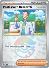 Professor's Research [Professor Elm] (Poke Ball Pattern) - 123/131 - Common - Reverse Holo