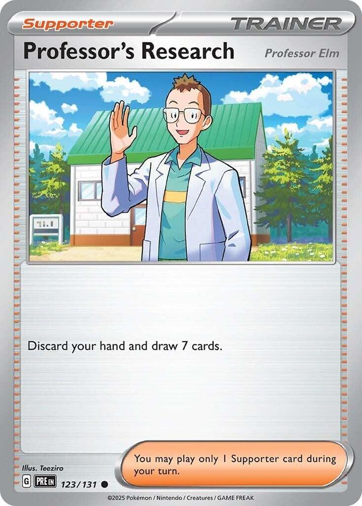 Professors Research [Professor Elm] - 123/131 - Common - Reverse Holo