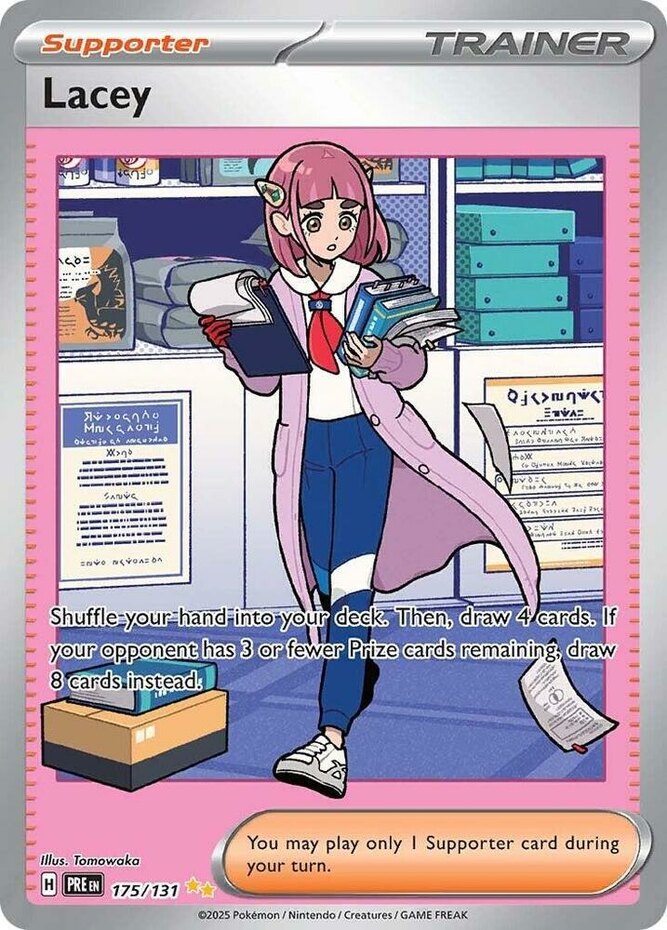 ☆サリー☆ 1x Lacey - 175/131 - Special Illustration Rare NM-Mint Pokemon