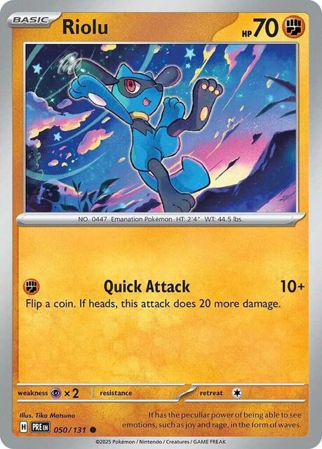 Riolu - 050/131 - Common