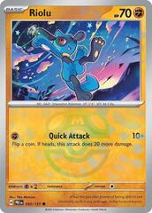 Riolu (Master Ball Pattern) - 050/131 - Common - Reverse Holo