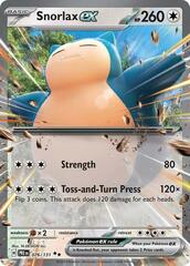 Snorlax ex - 076/131 - Double Rare