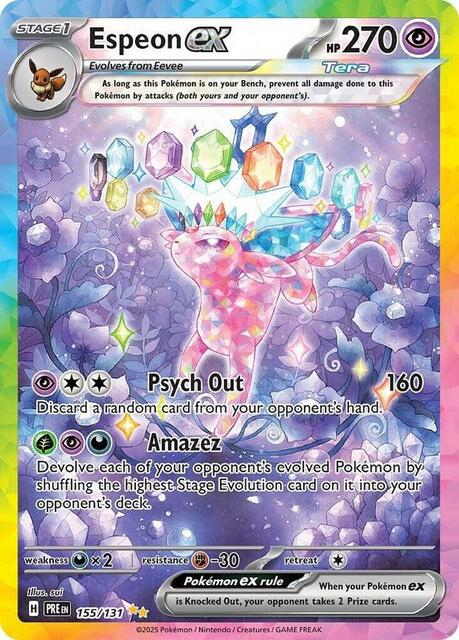 Espeon ex - 155/131 - Special Illustration Rare