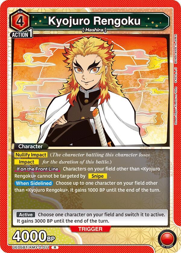 Kyojuro Rengoku (011) - UE05BT/KMY-2-011 - Rare