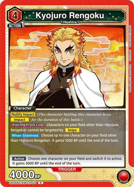 Kyojuro Rengoku (011) - UE05BT/KMY-2-011 - Rare