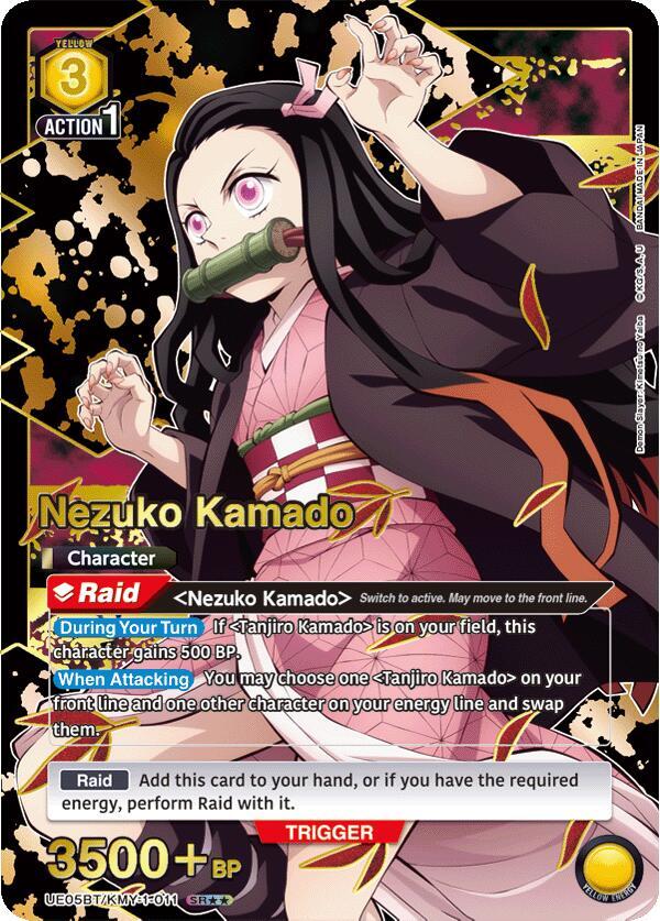 Nezuko Kamado (011) (SR**) - Super Rare 2-Star