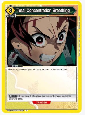 Total Concentration Breathing (029) - UE05BT/KMY-1-029 - Uncommon
