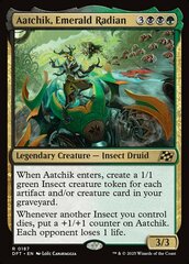 Aatchik, Emerald Radian - Foil