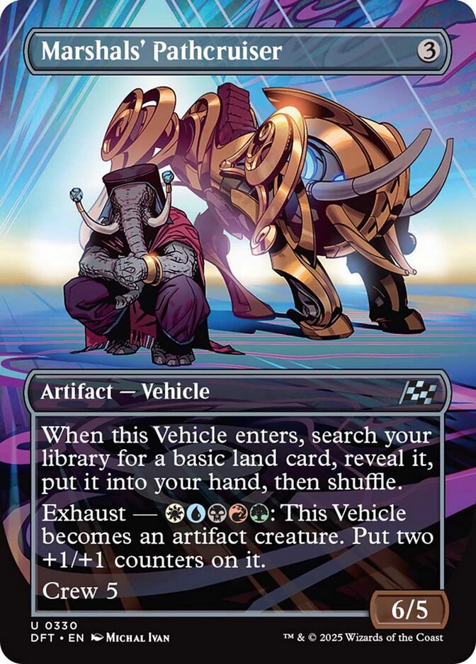 Marshals Pathcruiser - Foil - Borderless