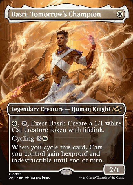 Basri, Tomorrows Champion - Foil - Borderless