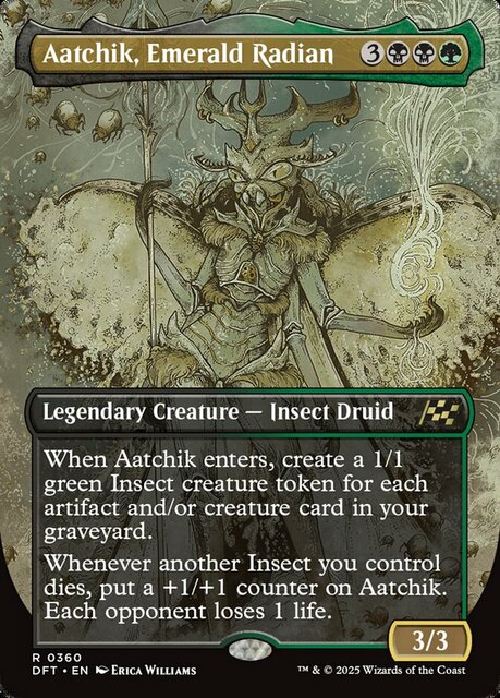 Aatchik, Emerald Radian - Borderless