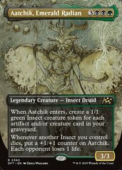 Aatchik, Emerald Radian - Foil - Borderless