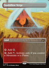 Sunbillow Verge - Foil - Borderless