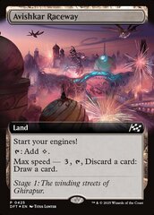 Avishkar Raceway - Foil - Extended Art