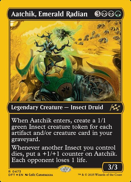 Aatchik, Emerald Radian - First-Place Foil