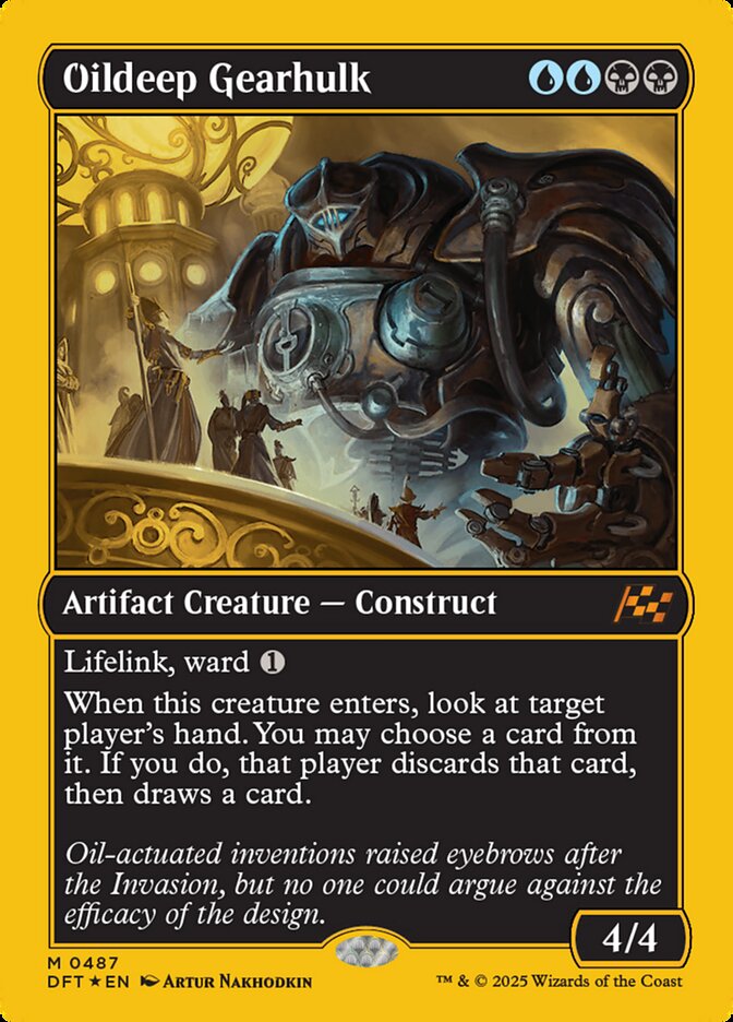 Oildeep Gearhulk (First-Place Foil)