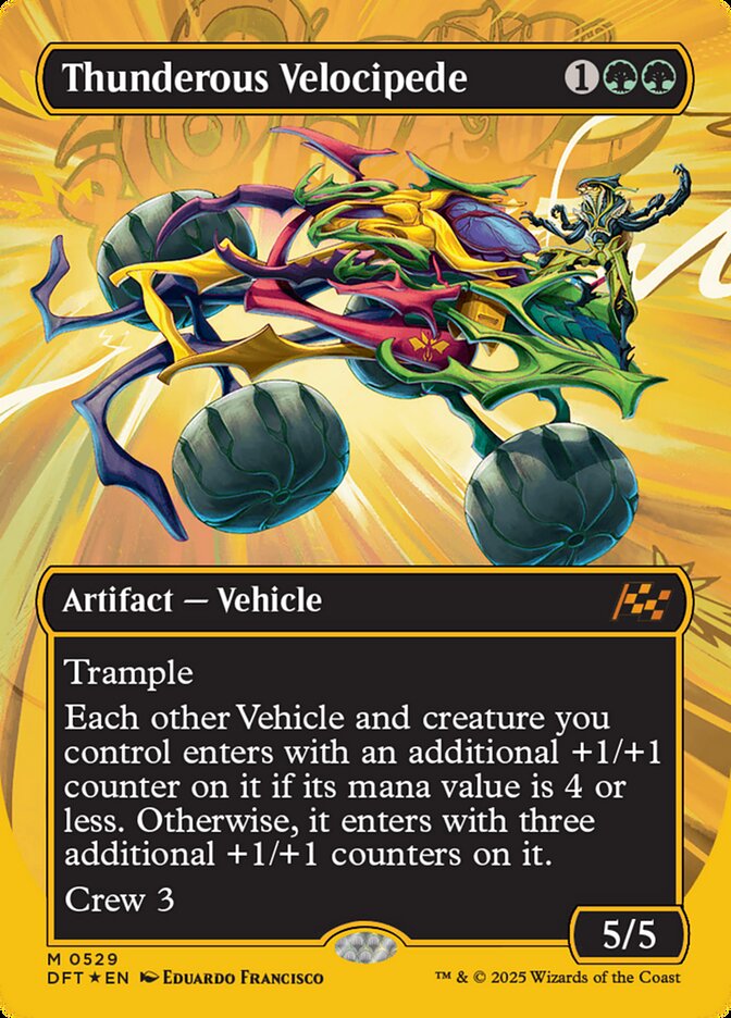 Thunderous Velocipede - First-Place Foil - Borderless