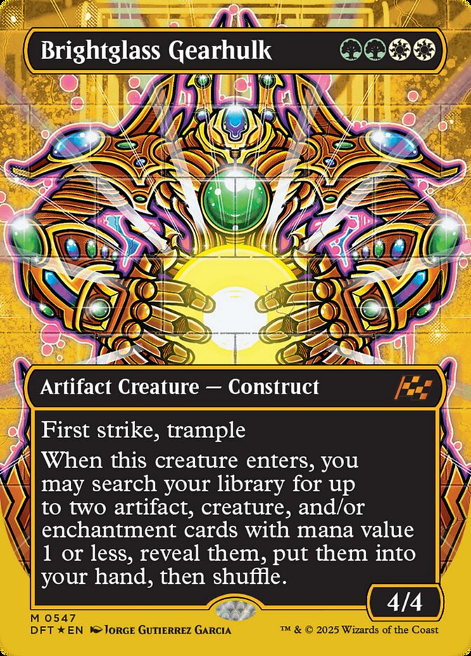 Brightglass Gearhulk - First-Place Foil - Borderless