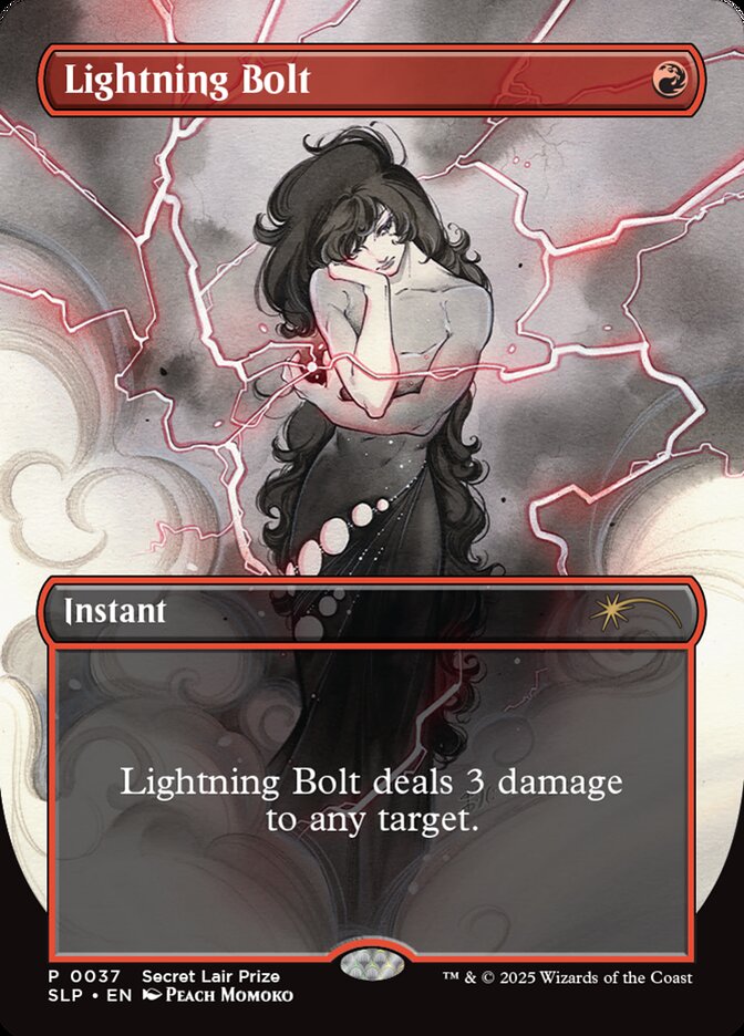 Lightning Bolt (0037) - Borderless