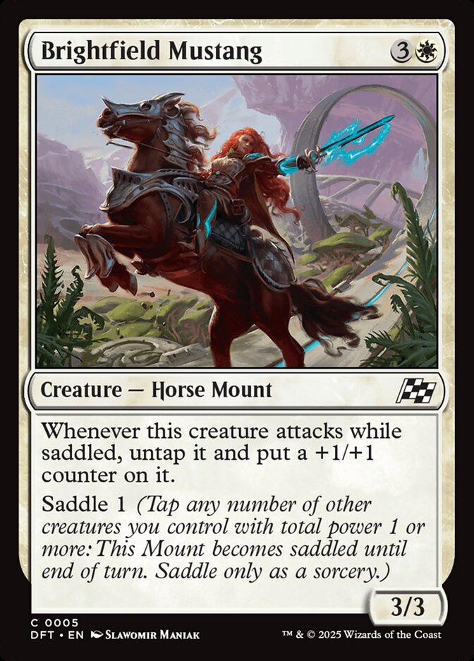 Brightfield Mustang - Foil