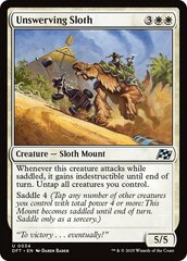 Unswerving Sloth - Foil