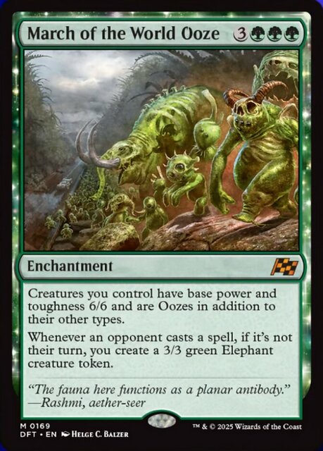 March of the World Ooze - Foil