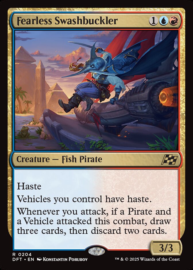 Fearless Swashbuckler - Foil