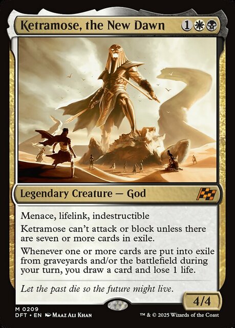 Ketramose, the New Dawn - Foil