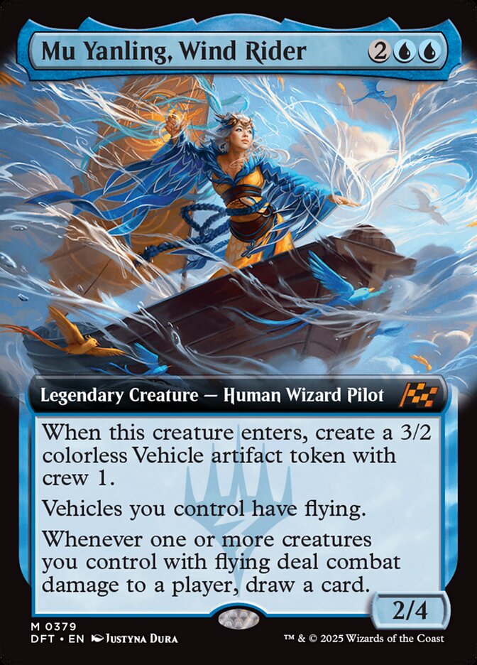 Mu Yanling, Wind Rider - Extended Art