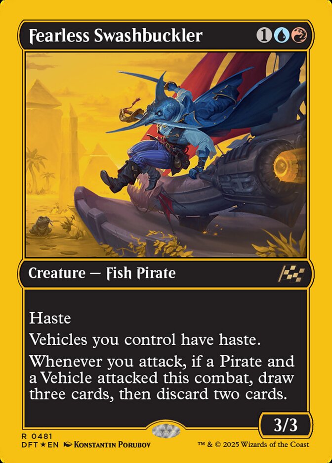 Fearless Swashbuckler (First-Place Foil)