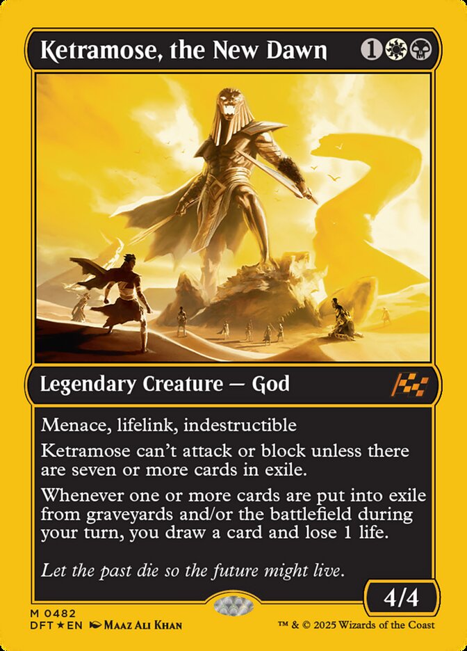 Ketramose, the New Dawn - First-Place Foil