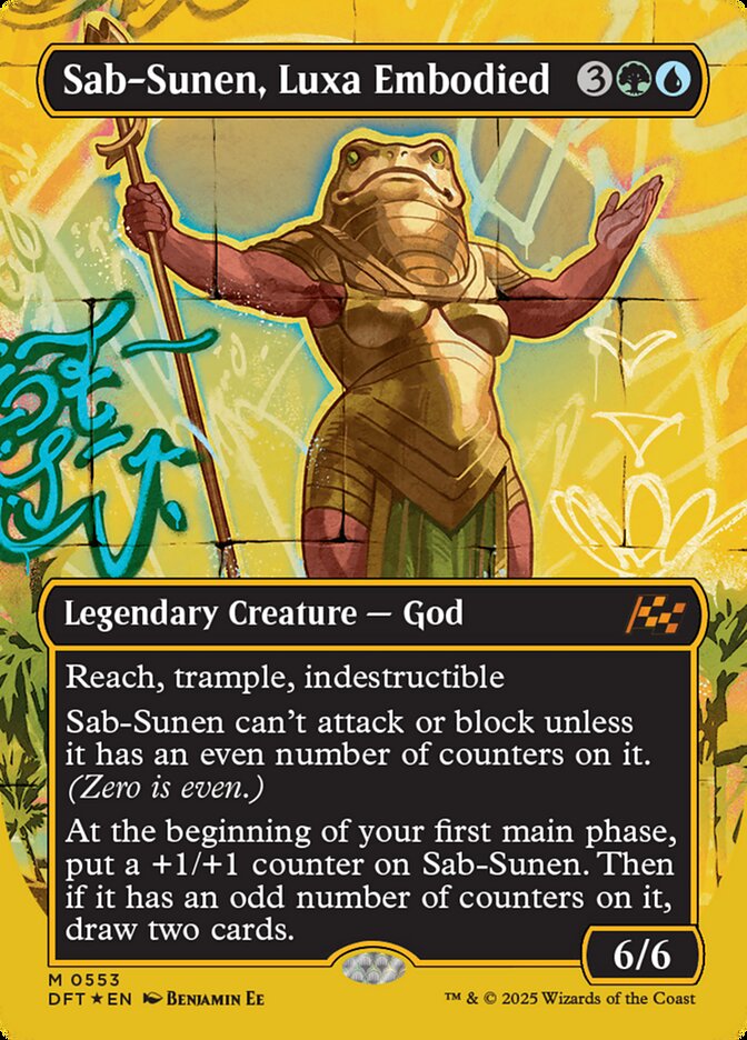 Sab-Sunen, Luxa Embodied - First-Place Foil - Borderless