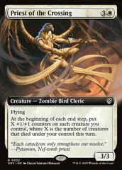 Priest of the Crossing - Extended Art - Commander: Aetherdrift