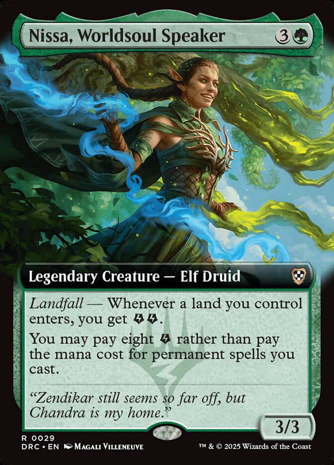 Nissa, Worldsoul Speaker - Extended Art