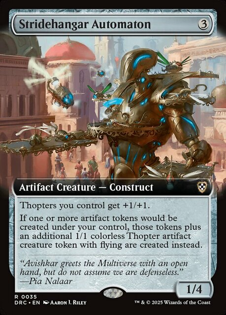 Stridehangar Automaton - Extended Art