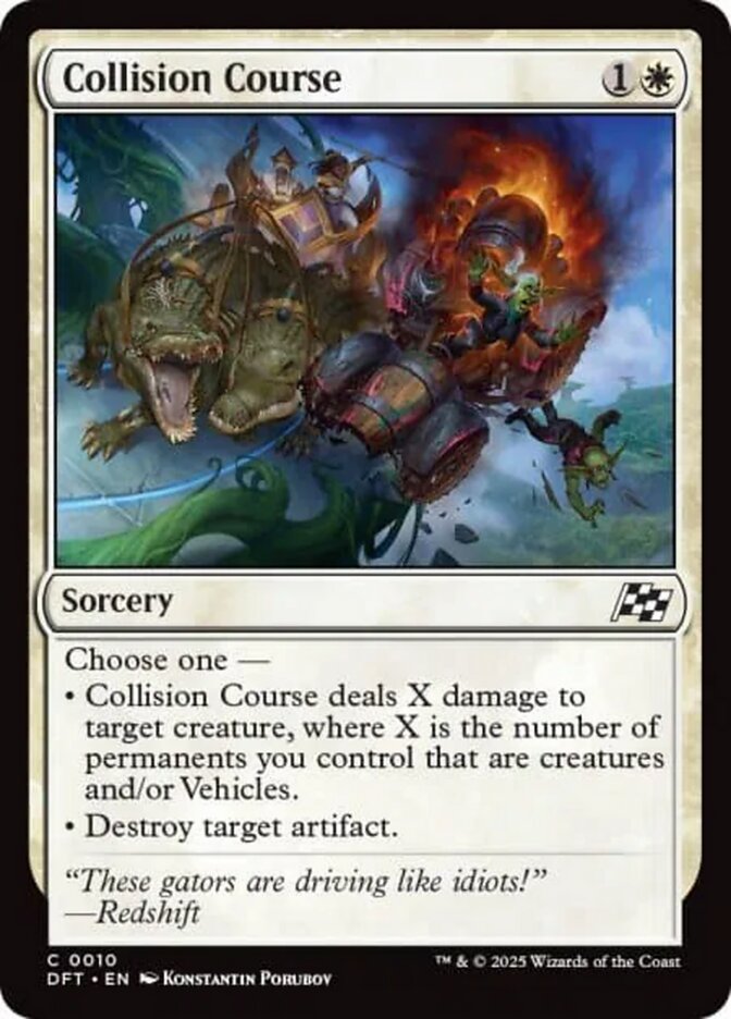 Collision Course - Foil