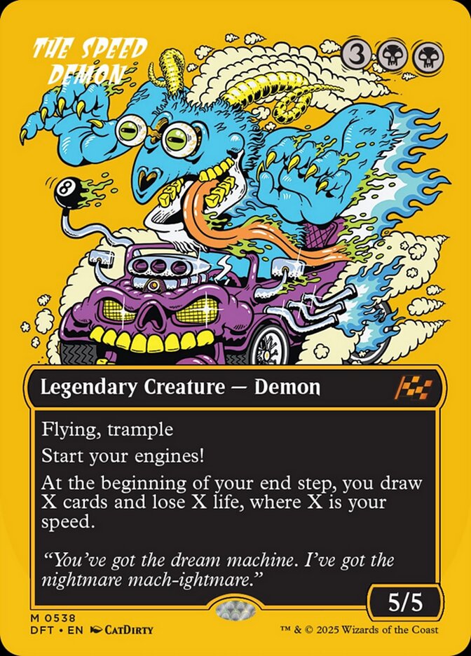 The Speed Demon - First-Place Foil - Borderless