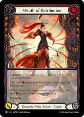 Wrath of Retribution (Extended Art) - Rainbow Foil