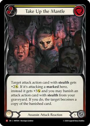 Take Up the Mantle - Rainbow Foil