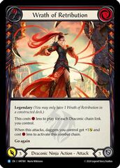 Wrath of Retribution (Red) - Rainbow Foil